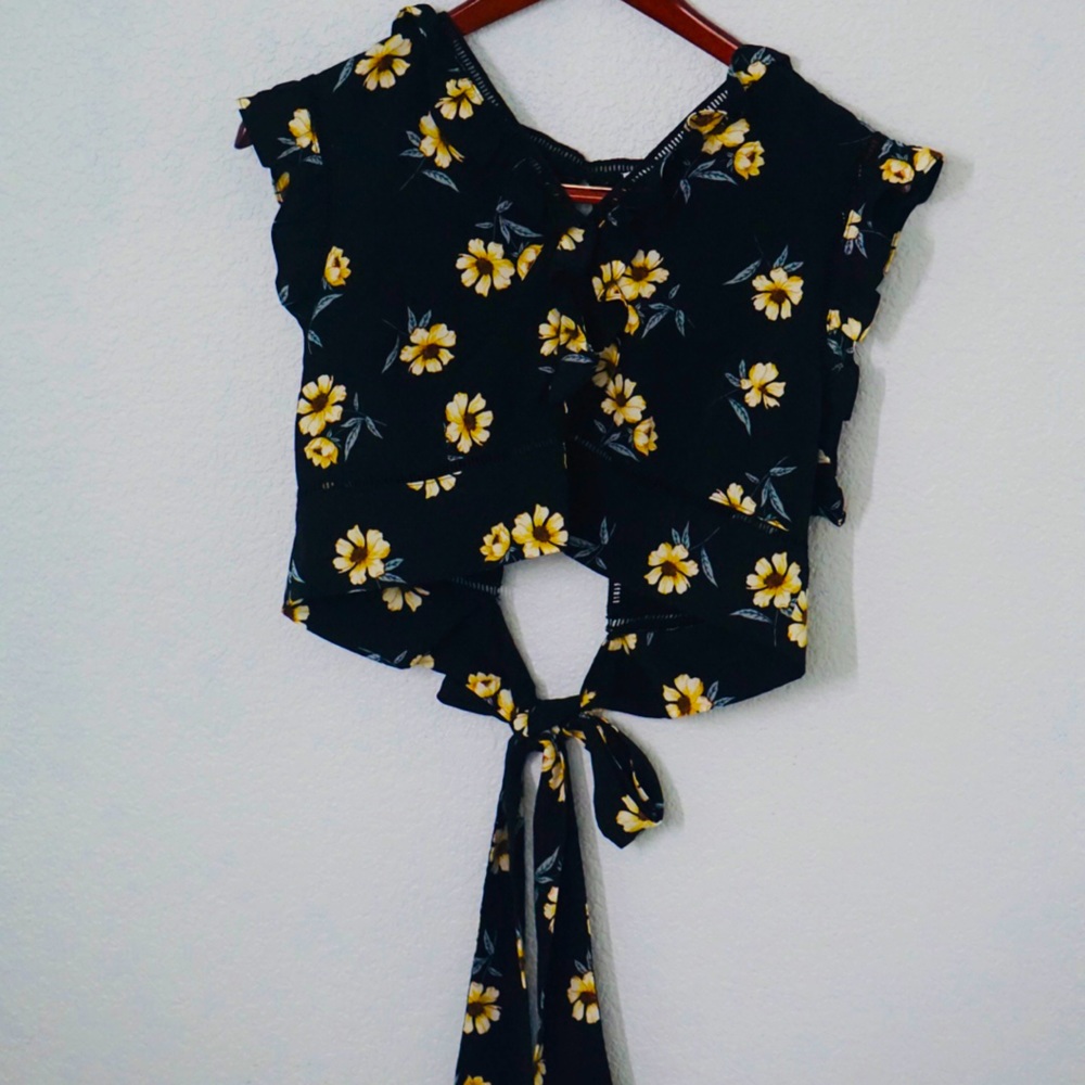 Wrap Around Crop Top